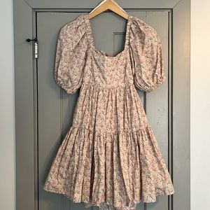 Madewell Babydoll Floral Dress